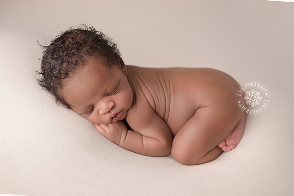 Lancaster County Newborn Photographer, black baby boy,