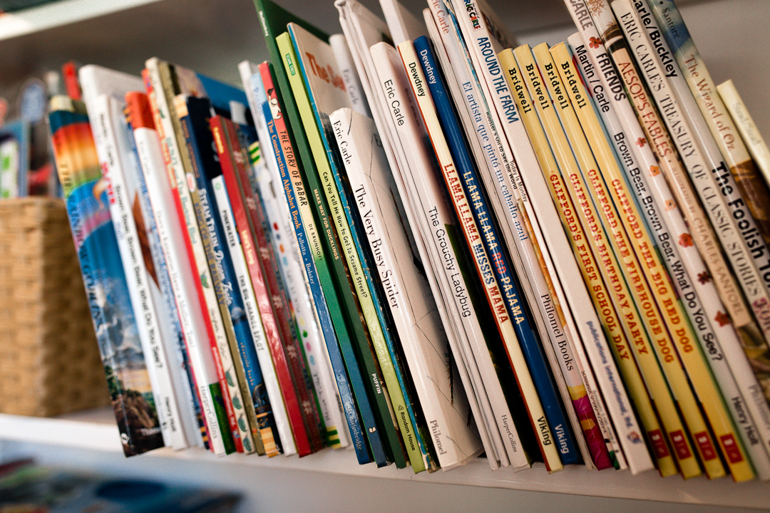 organize your children's books